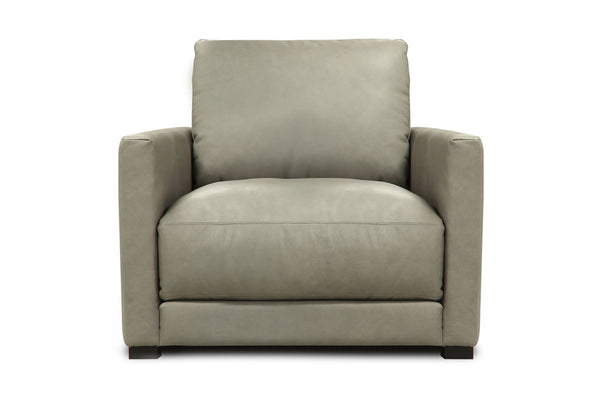 Malone Relaxed Lifestyle Leather Track Arm Sofa Collection