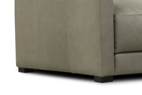 Malone Relaxed Lifestyle Leather Track Arm Sofa Collection