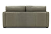 Image of Malone Relaxed Modern Leather Track Arm Loveseat