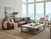 Image of Malone Two Piece Lounge Chaise Sectional (Version 1 As Configured)