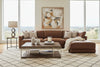Image of Malone Two Piece Lounge Chaise Sectional (Version 1 As Configured)