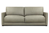 Image of Malone 88 Inch Relaxed Modern Leather Two Cushion Track Arm Sofa