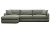 Image of Marco Two Piece Lounge Chaise Sectional (Version 2 As Configured)