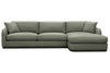 Image of Marco Two Piece Lounge Chaise Sectional (Version 1 As Configured)