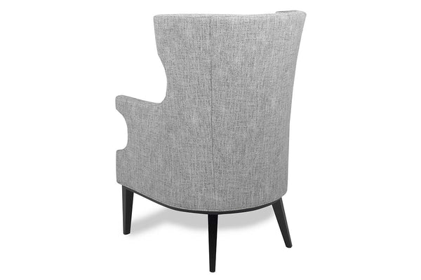 Margaret 8-Way Hand Tied Fabric Scoop Wingback Accent Chair
