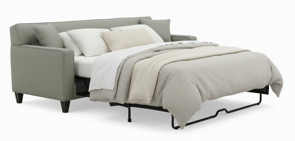 Margo II 80 Inch Mid Century Modern Sleeper Sofa With Button Back