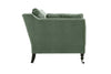 Image of Marjorie 71 Inch "Quick Ship" Single Bench Seat Sage Green Velvet Apartment Sofa