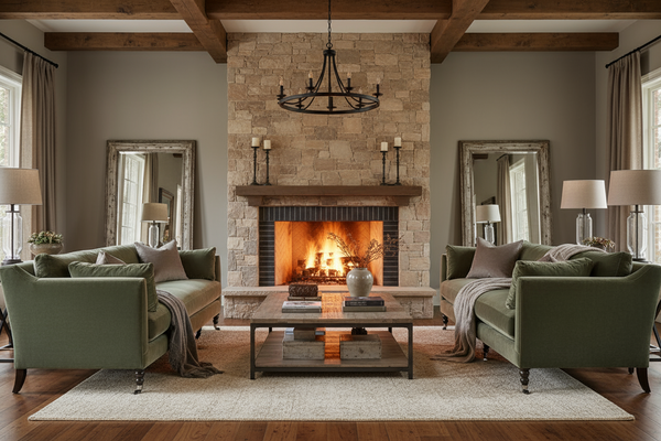 Marjorie 90 Inch "Quick Ship" Single Bench Seat Sage Green Velvet Sofa