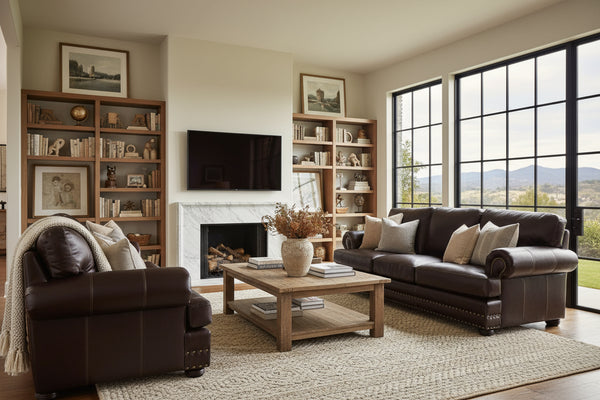 Maverick Leather Sofa Collection