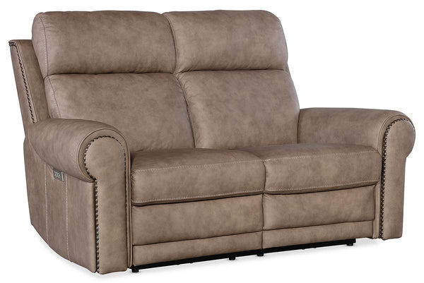 Maxwell Camel "Quick Ship" ZERO GRAVITY Wall Hugger Reclining Leather Living Room Furniture Collection