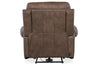Image of Maxwell Bark "Quick Ship" ZERO GRAVITY Wall Hugger Reclining Leather Living Room Furniture Collection