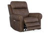 Image of Maxwell Bark "Quick Ship" ZERO GRAVITY Wall Hugger Reclining Leather Living Room Furniture Collection
