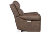 Image of Maxwell Bark Leather "Quick Ship" Wall Hugger 3-Way Power Recliner-OUT OF STOCK UNTIL 7/15/24