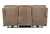 Image of Maxwell Camel 90" Inch "Quick Ship" ZERO GRAVITY Wall Hugger Power Leather Reclining Sofa- OUT OF STOCK UNTIL 6/25/24