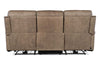 Image of Maxwell Camel 90" Inch "Quick Ship" ZERO GRAVITY Wall Hugger Power Leather Reclining Sofa