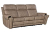Image of Maxwell Camel 90" Inch "Quick Ship" ZERO GRAVITY Wall Hugger Power Leather Reclining Sofa