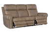 Image of Maxwell Camel 90" Inch "Quick Ship" ZERO GRAVITY Wall Hugger Power Leather Reclining Sofa- OUT OF STOCK UNTIL 7/15/24
