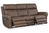 Image of Maxwell Bark 90" Inch "Quick Ship" ZERO GRAVITY Wall Hugger Power Leather Reclining Sofa