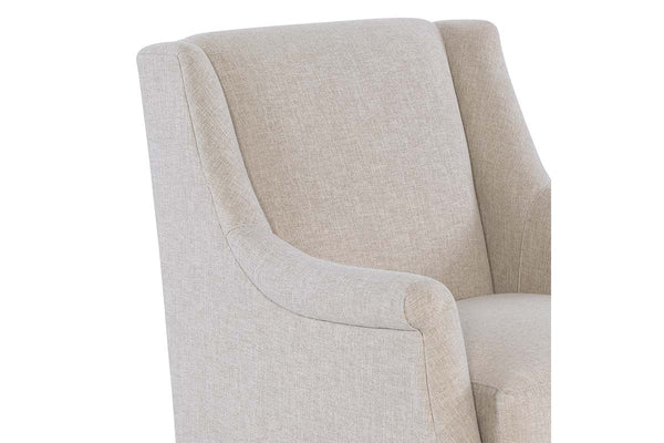 Meribelle "Quick Ship" 360 Degree Swivel Fabric Accent Chair