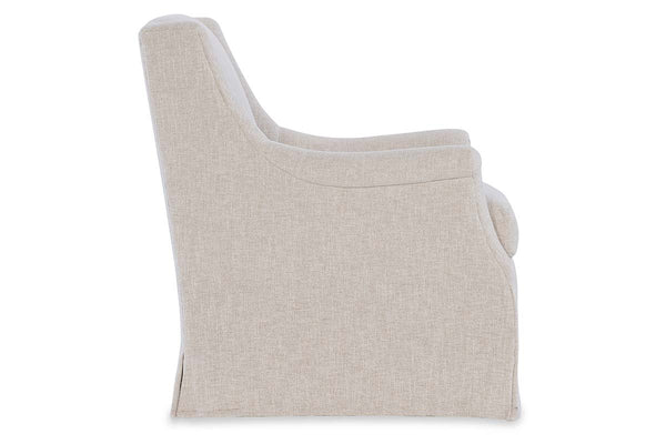 Meribelle "Quick Ship" 360 Degree Swivel Fabric Accent Chair