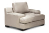 Image of Metropolitan Modern Leather Wide Track Arm Sofa Collection