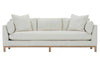 Image of Mila I 99 Inch "Quick Ship" Kid Proof Performance Fabric Sofa