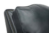 Image of Milo Traditional Leather Rolled Arm Club Chair Recliner