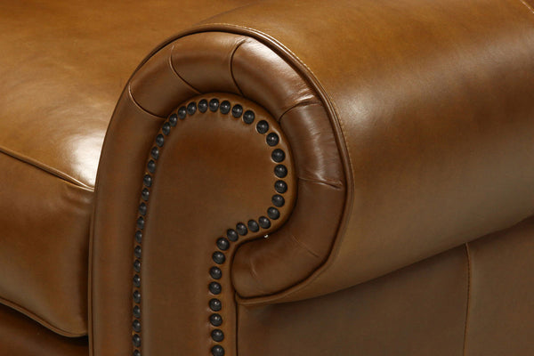 Milo Traditional Leather Furniture Collection