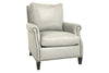 Image of Mimi Leather Pillow Back Accent Chair