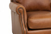 Image of Mimi Leather Pillow Back Accent Chair