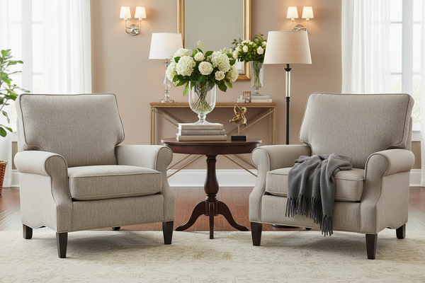 Miranda 8-Way Hand Tied Transitional Inset Rolled Arm Studio Sofa Collection