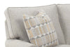 Image of Miranda 60 Inch 8-Way Hand Tied Transitional Fabric Loveseat With Inset Rolled Arms
