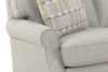 Image of Miranda 83 Inch 8-Way Hand Tied Transitional Fabric Sofa With Inset Rolled Arms