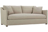 Image of Nash 92 Inch Two Cushion Or Single Bench Seat Fabric Apartment Sofa