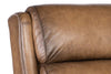 Image of Nate Nature Dual Power "Quick Ship" Leather Transitional Recliner