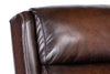 Image of Nate Vortex Dual Power "Quick Ship" Leather Transitional Recliner