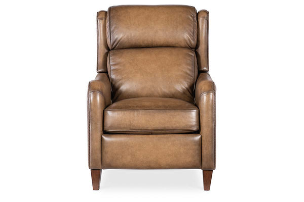 Nate Nature Dual Power "Quick Ship" Leather Transitional Recliner