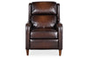 Image of Nate Vortex Dual Power "Quick Ship" Leather Transitional Recliner