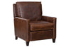 Image of Nathan Brown Small Scale BATTERY POWER "Quick Ship" Leather Recliner