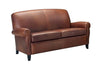Image of Newport 74 Inch Leather Full Size Apartment Sleeper Sofa