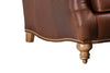 Image of Nottingham Leather English Arm Pillow Back Accent Arm Chair