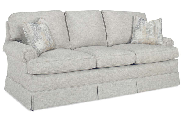 Olive 8-Way Hand Tied Traditional Rolled Arm Sofa Collection With Shallow Seat