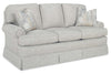 Image of Olive 81 Inch 8-Way Hand Tied Fabric Rolled Arm Queen Traditional Sleeper Sofa With Shallow Seat