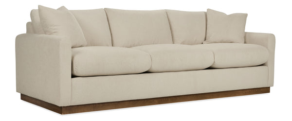 Briggs 97 Inch "Quick Ship" Fabric Upholstered 3 Cushion Sofa