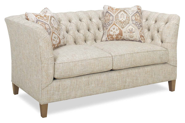 Opal Traditional 8-Way Hand Tied Shelter Arm Sofa Collection With Tufted Back
