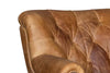 Image of Otis Leather Tufted Tight Back Accent Chair