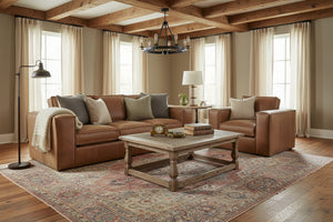 Otto 98 Inch Modern Leather Pillow Back Sofa - Embrace The Finest In Comfort And Quality