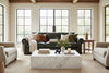 Image of Huntington 96 Inch Traditional Leather Roll Arm Sofa With Nailheads