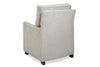 Image of Paige Fabric "Hybrid" Pillow Back Track Arm Chair With Power Footrest