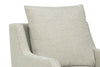 Image of Pamela 8-Way Hand Tied Fabric 360 Swivel Pillow Back Accent Chair